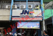 Pemasangan CCTV di Kantor JNE Cabang Senen
