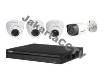 Paket CCTV HDCVI hemat untuk rumahan 4ch + DVR cuma 3,4 juta