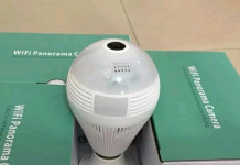 Cara Memasang Kamera CCTV Bohlam Panoramic 360 Terbaik (Bulb CCTV) CCTV bohlam Panoramic