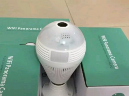 Cara Memasang Kamera CCTV Bohlam Panoramic 360 Terbaik (Bulb CCTV) CCTV bohlam Panoramic