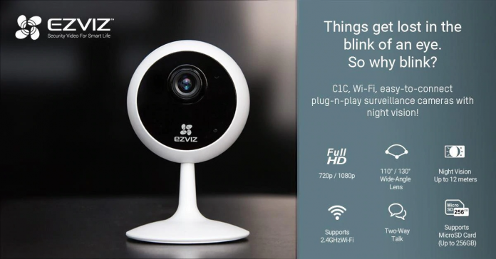 Tipe IP Camera Ezviz yang Cocok Untuk Rumah dan Toko
